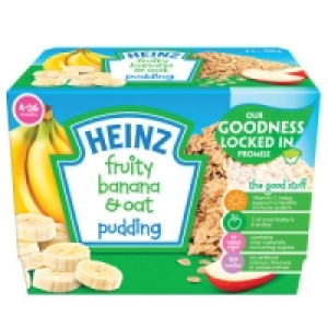 Heinz Fruity Pudding Banana & Oats 400g