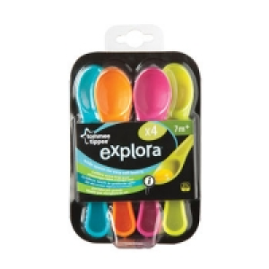Tommee Tippee Feeding Spoons 4pce