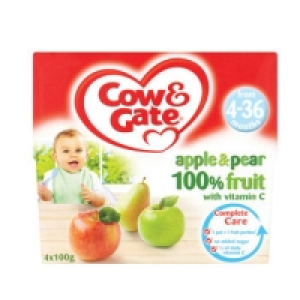 Cow & Gate Fruit Pots Apple & Pear 400g