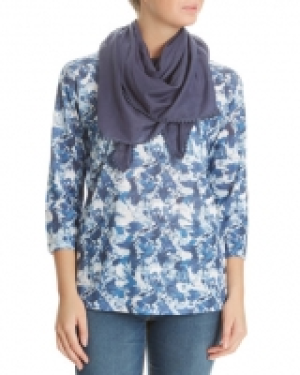 Printed Scarf Top