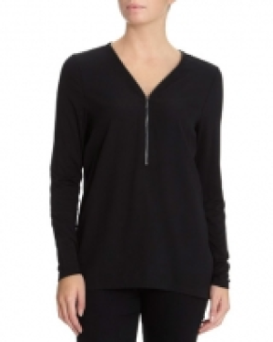 Zip Front Top