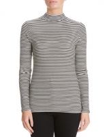 Dunnes Stores  Striped Turtle-Neck Top