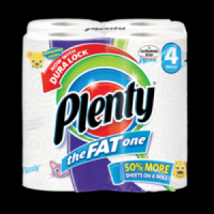 Plenty The Fat One Kitchen Roll 4pk 4.00&nbsp;&euro;