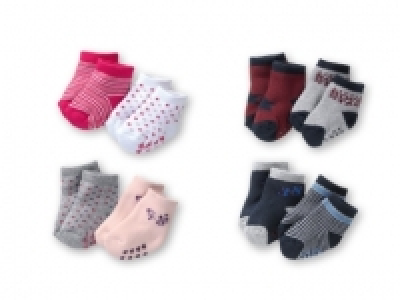 Lupilu® Baby Girls or Boys Non-Slip Socks