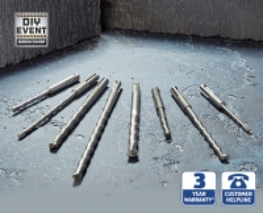 8 Piece SDS Drill Bit Set