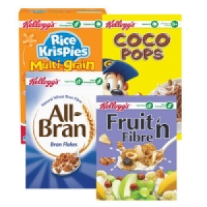 Kelloggs Cereal Selected Range 350g - 750g