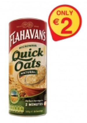 FLAHAVAN’S Microwaveable Quick Oats