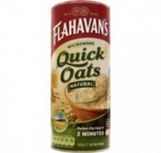 Microwaveable Quick Oats 2.00 €