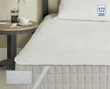 Fleece Mattress Protector Double