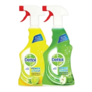 Dettol Power & Fresh Cirtus/Refreshing Green Apple Trigger 5