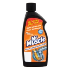 Mr Muscle Kitchen & Bathroom Drain Gel 500ml
