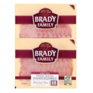 Brady Family Thinly Sliced Ham Pack 140g