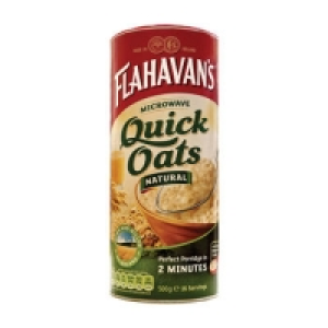 Flahavans Microwave Quick Oats Drum 500g 2.00 €