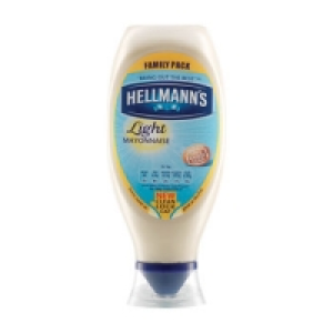 Hellmanns Light Squeezy Mayonnaise 750ml