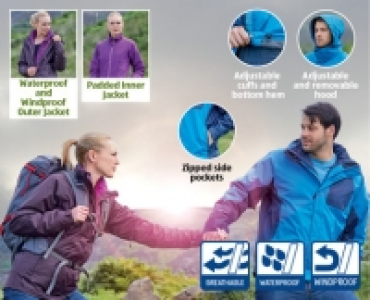 Mens/Ladies 3 in 1 Jacket