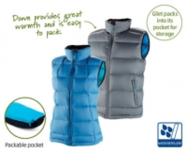 Mens/Ladies Packable Down Gilet