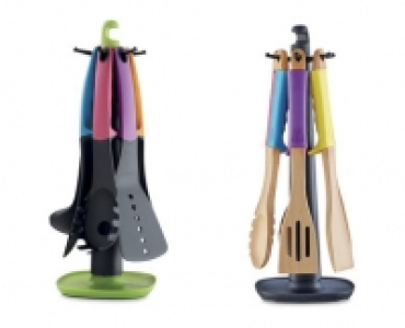 Self-Standing Utensils on a Carousel