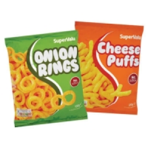 SuperValu  SuperValu Onion Rings/Cheese Puffs 100g