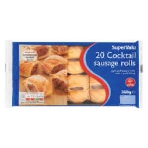 SuperValu 20 Cocktail Sausage Rolls 360g