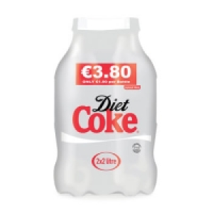 Diet Coke Twin Pack 2ltr