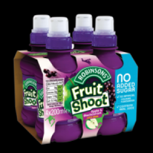 Robinsons Fruit Shoot Blackcurrant 4x200ml 2.00&nbsp;&euro;