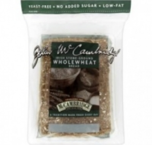 Irish Stone-Ground Wholewheat Bread 1.39 €