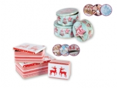 Lidl  Melinera® Christmas Storage Tins