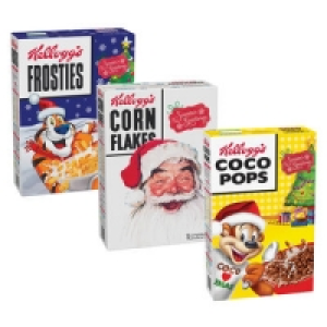 Kelloggs Cornflakes/Frosties/Coco Pops Christmas Pack 550g