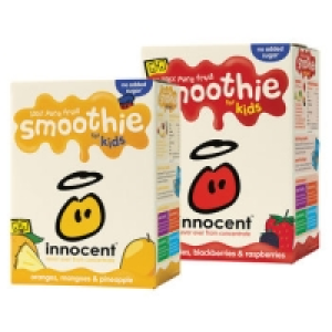 Innocent Kids Smoothies Selected Range 4 Pack 180ml