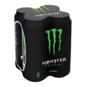 Monster Energy Drink Pack 4 x 500ml