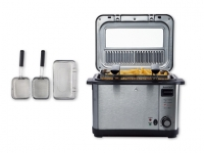 Silvercrest Kitchen Tools® 2,000W Stainless Steel Deep Fryer
