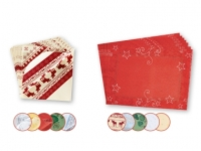 Christmas Paper Napkins/ Christmas Place Mats