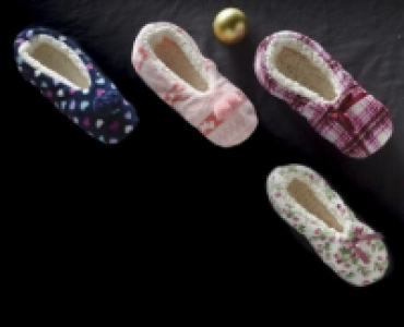 Ladies Fleece Slipper Socks