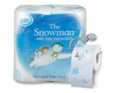 The Snowman Toilet Tissue