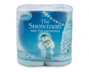 The Snowman Kitchen Towel