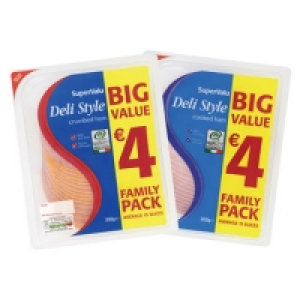 SuperValu Deli Style Ham Range 300g