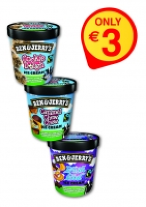 Spar  Ben < Jerry’s Ice Cream Range