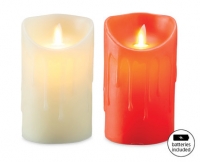 Aldi  Melted Effect Dancing LED Candle