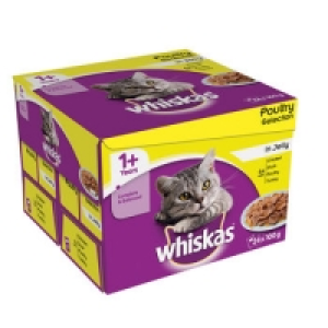 Whiskas Pouch Poultry Selection in Jelly Pack 24 x 100g
