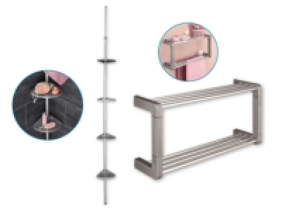 Miomare® Universal Shelf/ Extendable Bathroom Shelf