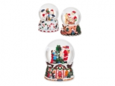 Melinera® Glass Musical Snow Globe