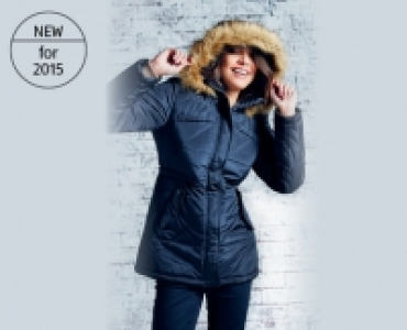 Ladies Padded Parka Jacket