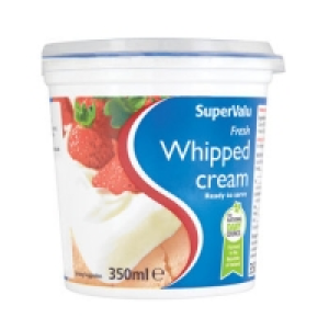 SuperValu Whipped Cream 350ml