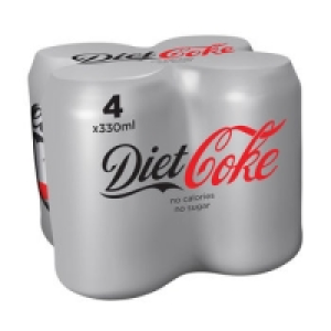 Diet Coke 4 x 330ml
