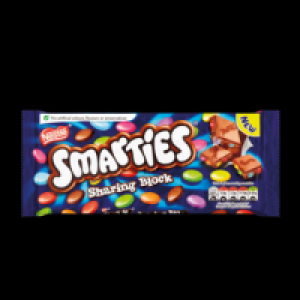 Smarties Sharing Block 120g