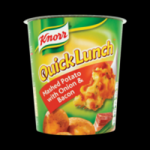 Knorr Quick Lunch Mashed Potato with Onion & Bacon