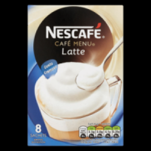 Nescafe Cafe Menu Latte
