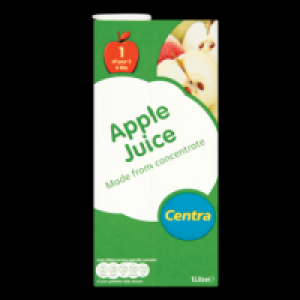 Centra Apple Juice 1ltr 1.30 €