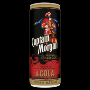 Captain Morgan & Cola Can