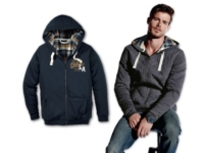 Livergy® Mens Zip Hoodie